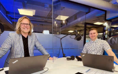 Fredrik and Simon lead “Midt på dagen” on Wednesdays